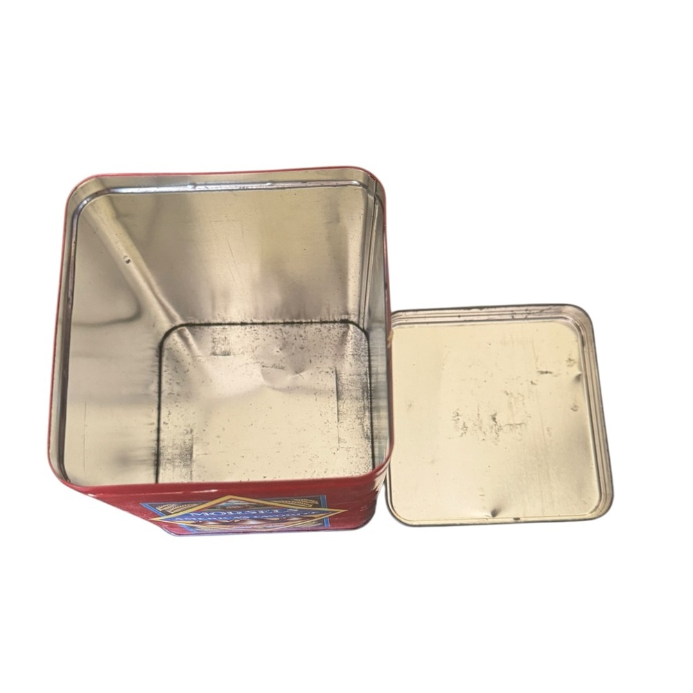 Nestle Tollhouse Red Morsels Vintage Tin Container - Picture 4 of 7